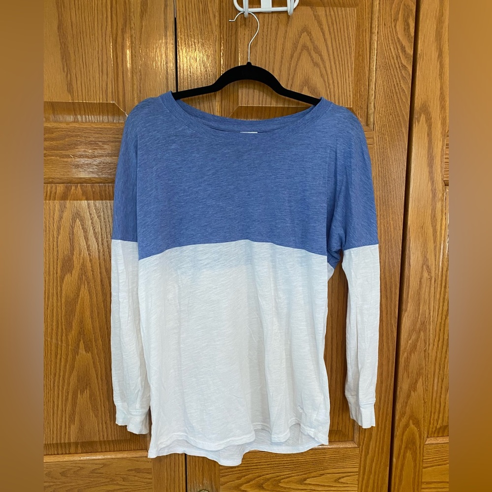 pink long sleeve shirt size small
